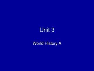 Unit 3