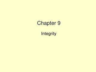 Chapter 9
