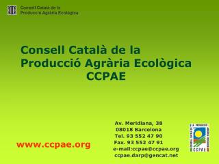 Consell Català de la Producció Agrària Ecològica