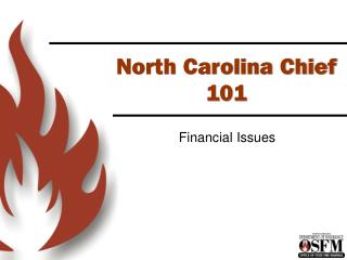 North Carolina Chief 101