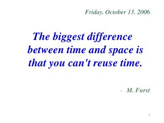 Friday, October 13, 2006