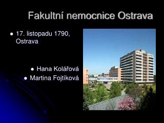 Fakultní nemocnice Ostrava