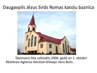 Daugavpils Jēzus Sirds Romas katoļu baznīca