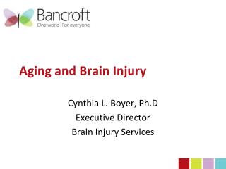 Aging and Brain Injury