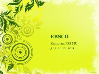 EBSCO