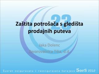 Zaštita potrošača s gledišta prodajnih puteva