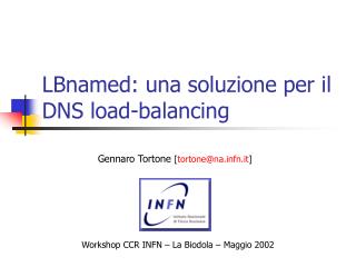 LBnamed: una soluzione per il DNS load-balancing