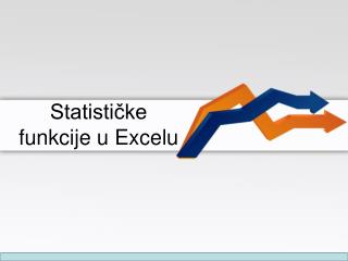 Statističke funkcije u Excelu