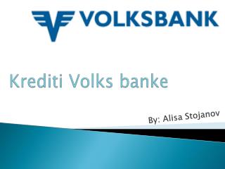 Krediti Volks banke