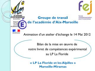 Groupe de travail de l’académie d’Aix-Marseille