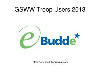 GSWW Troop Users 2013