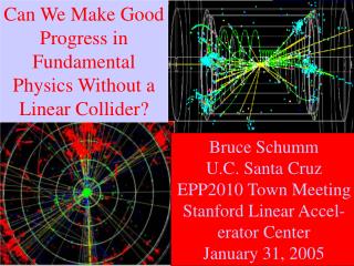 Can We Make Good Progress in Fundamental Physics Without a Linear Collider?