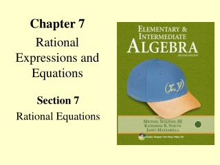 Chapter 7 Rational Expressions and Equations