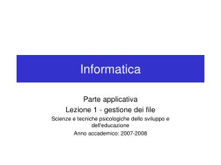 Informatica