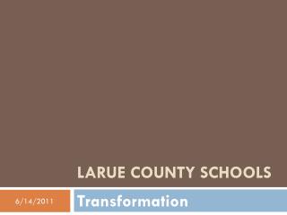 LaRue County Schools