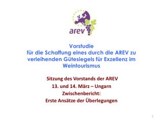 Sitzung des Vorstands der AREV 13. und 14. März – Ungarn Zwischenbericht: