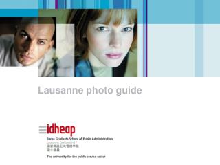 Lausanne photo guide