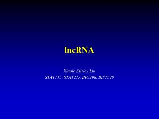 lncRNA