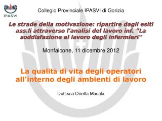 Collegio Provinciale IPASVI di Gorizia