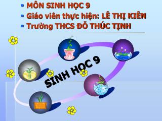 SINH HỌC 9