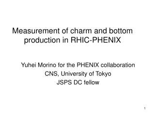Measurement of charm and bottom production in RHIC-PHENIX