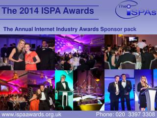 The Annual Internet Industry Awards S ponsor pack