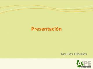 Presentación