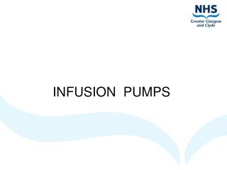 INFUSION PUMPS