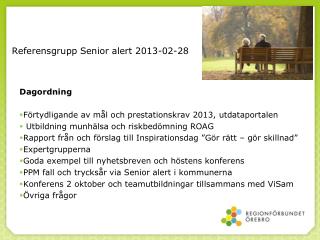 Referensgrupp Senior alert 2013-02-28