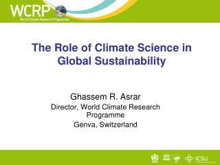 The Role of Climate Science in Global Sustainability