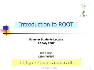 Introduction to ROOT