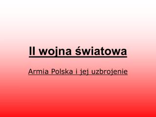 II wojna światowa