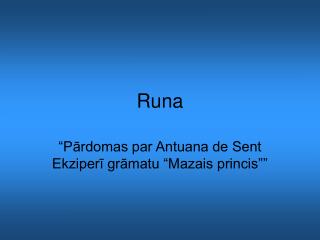 Runa