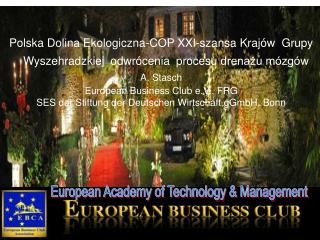European Academy of Technology &amp; Management
