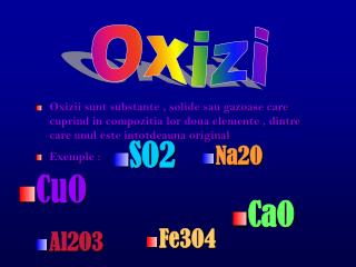 Oxizi