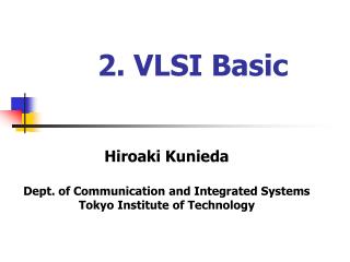 2. VLSI Basic