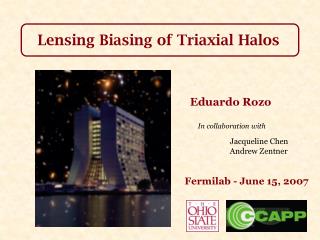 Lensing Biasing of Triaxial Halos