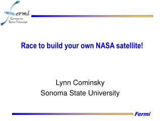 Race to build your own NASA satellite!