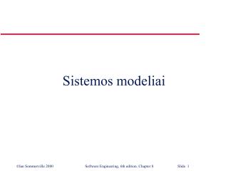 Sistemos modeliai