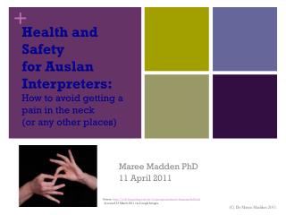 Maree Madden PhD 11 April 2011