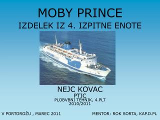 MOBY PRINCE