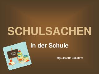 SCHULSACHEN