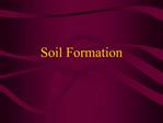 Soil Formation