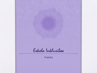 Eskola Inklusiboa
