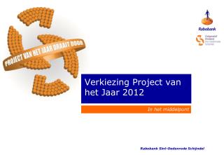 Verkiezing Project van het Jaar 2012