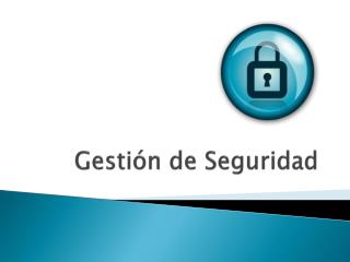 Gestión de Seguridad