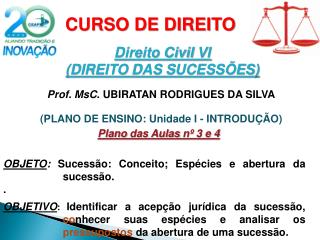 CURSO DE DIREITO