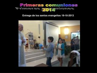 Primeras comuniones 2014