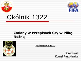 Okólnik 1322