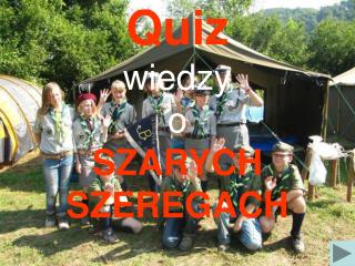 Quiz wiedzy o SZARYCH SZEREGACH